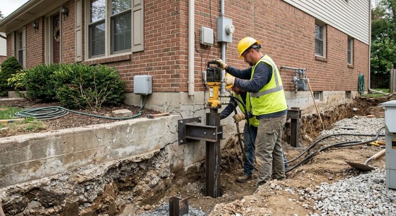 Structural Foundation Repair in Niantic, CT
