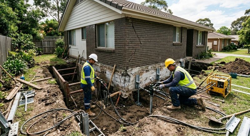 Structural Foundation Repair in Salem, CT