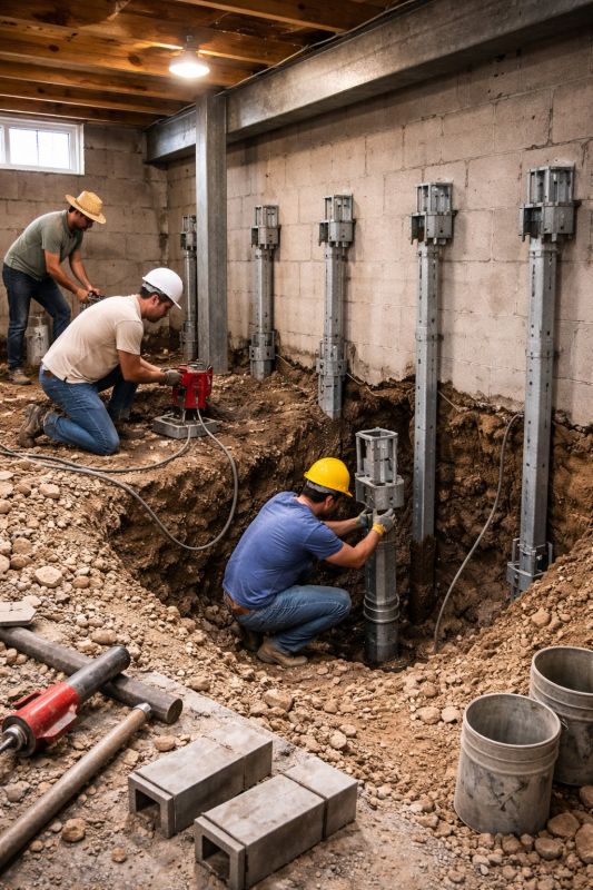 Structural Underpinning in Groton, CT